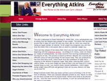 Tablet Screenshot of everythingatkins.net